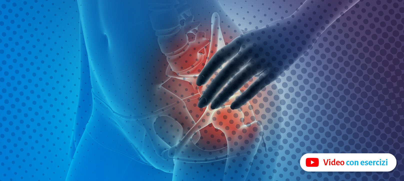 Dolore all'anca. Video con esercizi